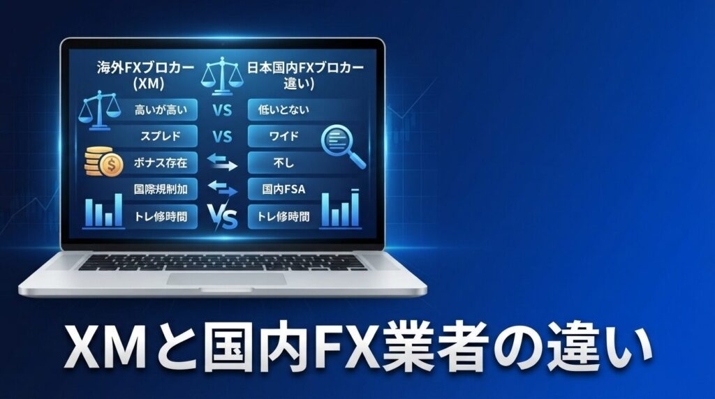 XMと国内の比較